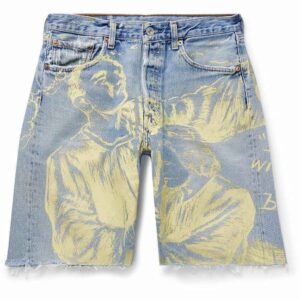Baptism Straight-Leg Denim Shorts