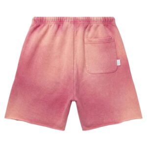 Gymbag Frayed Logo Print Shorts
