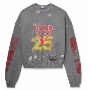 Love Stuff Paint Splattere Sweatshirt