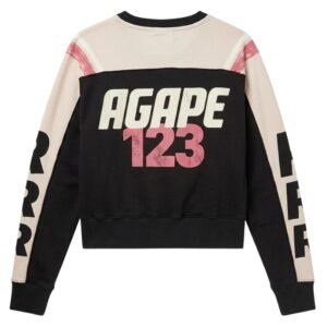 RRR123 Agape Cropped Sweatshirt