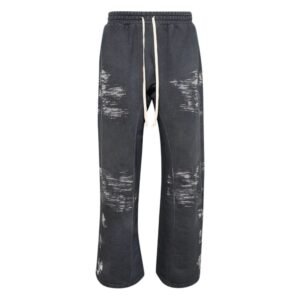 RRR123 Fastening Print Trousers