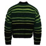 RRR123 Striped Roll Neck Sweater
