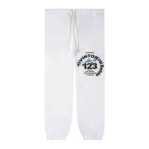 RRR123 White track pants