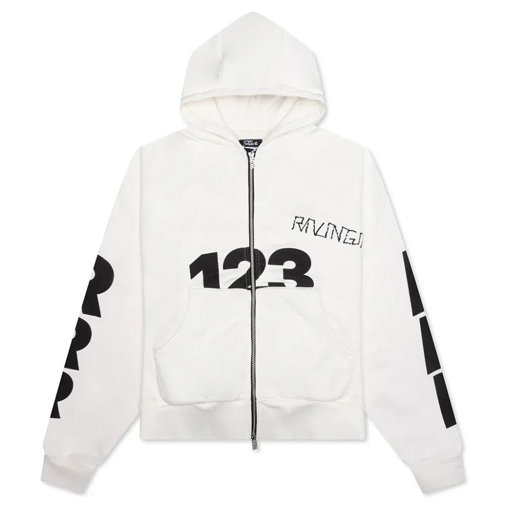 rrr123-white-zip-hoodie RRR123 White Zip Hoodie