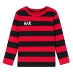 red and black sweatshirt