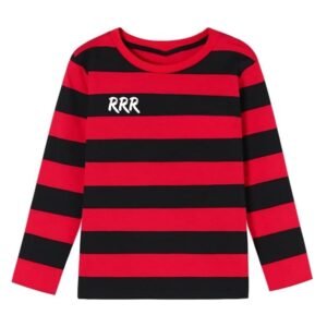 red and black sweatshirt