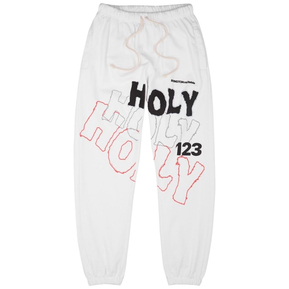 rrr123-holy-holy-printed-cotton-sweatpants RRR123 Holy Holy Printed Cotton Sweatpants