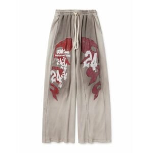 RRR123 Logo-Print Cotton Sweatpants