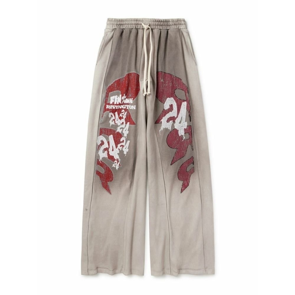 rrr123-logo-print-cotton-sweatpants RRR123 Logo-Print Cotton Sweatpants