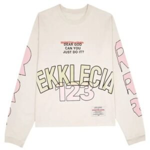 RRR123 Ekklecia Printed Cotton Top – clean streetwear style with a relaxed fit.